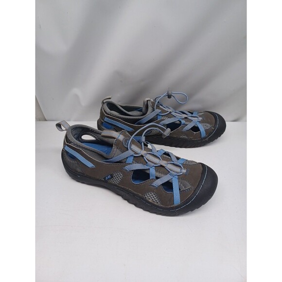 J-41  Adventure Jeep Hiking Women Shoes Sz 7.5 Sports Sandals Outdoor Mesh - Picture 1 of 11